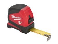 Milwaukee Pro Compact Tape Measure 5m (Width 25mm) (Metric Only)