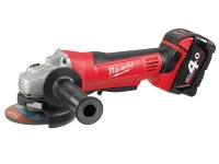 Milwaukee HD18 AG-402 Angle Grinder 115mm 18V 2 x 4.0Ah Li-ion