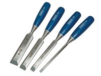 Stanley Tools 5002 Bevel Edge Chisel Set, 4 Piece