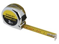 Stanley Tools PowerLock® Classic Pocket Tape 3m (Width 19mm) (Metric only)