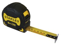 Stanley Tools Grip Pocket Tape 8m/26ft (Width 28mm)