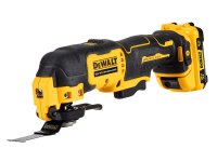 DeWalt DCS353D2 XR BL Multi-Tool 12V 2 x 2.0Ah Li-ion