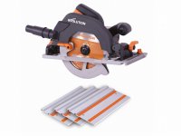 Evolution R185CCSX Circular Track Saw Kit 185mm 1600W 110V