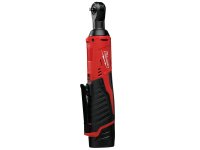 Milwaukee M12 IR-201B Sub Compact 1/4in Impact Ratchet 12V 1 x 2.0Ah Li-ion