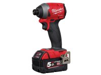 Milwaukee M18 FID2-502X FUEL 1/4in Hex Impact Driver 2 x 5.0Ah Li-ion