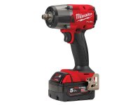 Milwaukee M18 FMTIW2F12-502X FUEL 1/2in Mid-Torque Impact Wrench 18V 2 x 5.0Ah