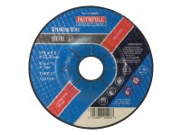 Faithfull Depressed Centre Metal Grinding Disc 115 x 6.5 x 22.23mm