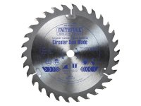 Faithfull TCT Cordless Trimsaw Blade 136 x 10mm x 30T POS