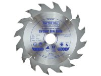 Faithfull TCT Circular Saw Blade 140 x 20mm x 16T POS