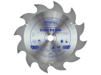 Faithfull TCT Circular Saw Blade 190 x 16mm x 12T POS