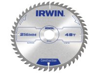 Irwin General Purpose Table & Mitre Saw Blade 216 x 30mm x 48T ATB