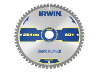 Irwin Construction Mitre Circular Saw Blade 254 x 30mm x 60T ATB/Neg