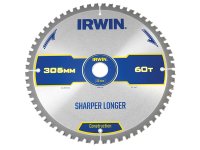 Irwin Construction Mitre Circular Saw Blade 305 x 30mm x 60T ATB/Neg