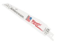 Milwaukee SAWZALL® Extra Heavy-Duty Wrecker Blades 150mm 8 TPI (Pack 5)