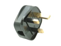 SMJ Black Fused Plug 13A (Trade Pack 20)