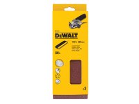 DeWalt Sanding Belt 560 x 100mm 80G Pack of 3