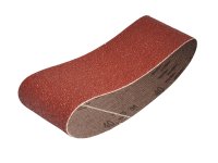 Faithfull Cloth Sanding Belt 400 x 60mm Coarse 60G (Pack 3)