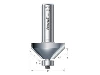 Trend 46/360 x 1/2 TCT Bearing Guided Chamfer 45° 35.1 x 12mm