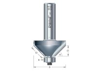 Trend 46/38 x 1/2 TCT Bearing Guided Chamfer 45° 50 x 19mm