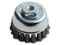 Lessmann Knot Cup Brush 65mm M10x2.0, 0.50 Steel Wire