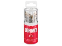 Dormer A094 No.413 HSS TiN Coated Drill Set of 13 1.5- 6.50mm x 0.5mm