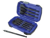 Faithfull Impact Rated Flat Bit Set 8 Piece