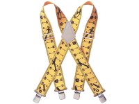 Kuny's SP-15YT Yellow Tape Measure Braces 2in Wide