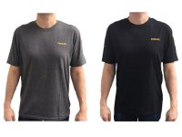 Stanley Tools T-Shirt Twin Pack Grey & Black - Various Sizes