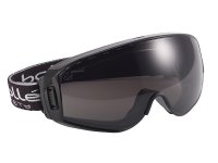 Bolle Safety Pilot PLATINUM® Ventilated Safety Goggles - Smoke