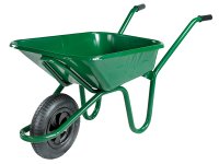 Walsall 90L Green Heavy-Duty Endurance Wheelbarrow