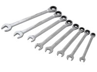 BlueSpot Tools Ratchet Spanner Set 8 Piece