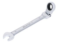 BlueSpot Tools 180° Flexible Head Ratchet Spanner 14mm