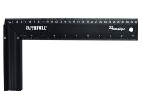 Faithfull Prestige Try Square Black Aluminium 300mm (12in)