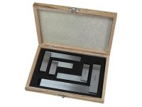 Faithfull Engineer's Squares Set 4 Piece