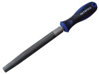 Faithfull Handled Half-Round Second Cut Engineers File 150mm (6in)