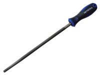 Faithfull Handled Round Second Cut Engineers File 250mm (10in)