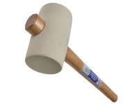 Faithfull Rubber Mallet - White 794g (28oz)