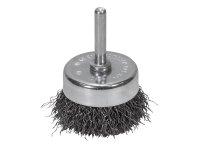 Faithfull Wire Cup Brush 50mm x 6mm Shank 0.30mm Wire