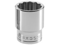 Facom Bi-Hexagon Socket 1/2in Drive 10mm