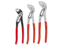 Knipex Alligator® Water Pump Pliers Set of 3 (180mm 250mm & 300mm)