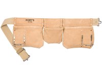 Kuny's AP-1300 Carpenter's Apron 5 Pocket Suede Leather