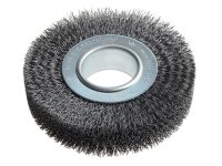 Lessmann Wheel Brush D125mm x W29-31 x 40 Bore Set 2 Steel Wire 0.30