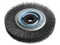 Lessmann Wheel Brush D200mm x W35-40 x 80 Bore Set 4 +1 Steel Wire 0.30