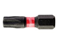 Milwaukee SHOCKWAVE Impact Duty Bits TX30 25mm (Pack 25)