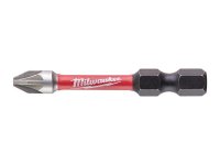 Milwaukee SHOCKWAVE Impact Duty Bits PZ2 x 50mm (Pack 10)