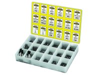Stanley Tools Insert Bits & Magnetic Bit Holders Assorted Tray, 200 Piece