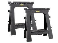 Stanley Tools Folding Sawhorses (Twin Pack)