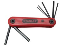 Stanley Tools Folding Hexagon Key Set,7 Piece (1.5-6mm)