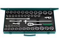 Stahlwille Socket Set of 45 Bi-Hexagon AF / Metric