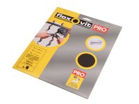 Flexovit Emery Cloth Sanding Sheets 230 x 280mm Very Fine 150G (Pack of 25)